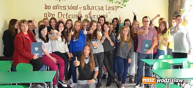 Zdjęcie w galerii na portalu naszwodzislaw.com: W II LO w Wodzisławiu Śl. powstała klasa dziennikarska  wiadomości z regionu