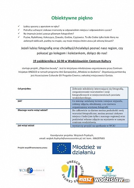 Zdjęcie w galerii na portalu naszwodzislaw.com: Obiektywne piękno – warsztaty fotograficzne wiadomości z regionu