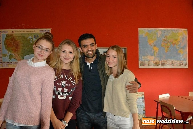 Zdjęcie w galerii na portalu naszwodzislaw.com: Liceum na Skalnej w Rydułtowach gościło obcokrajowców wiadomości z regionu