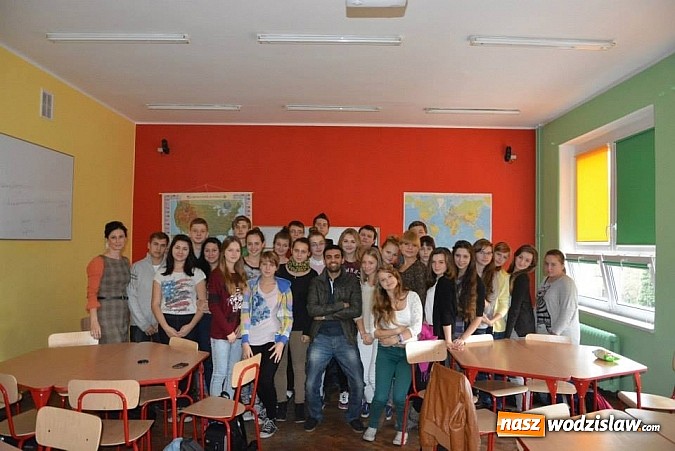 Zdjęcie w galerii na portalu naszwodzislaw.com: Liceum na Skalnej w Rydułtowach gościło obcokrajowców wiadomości z regionu
