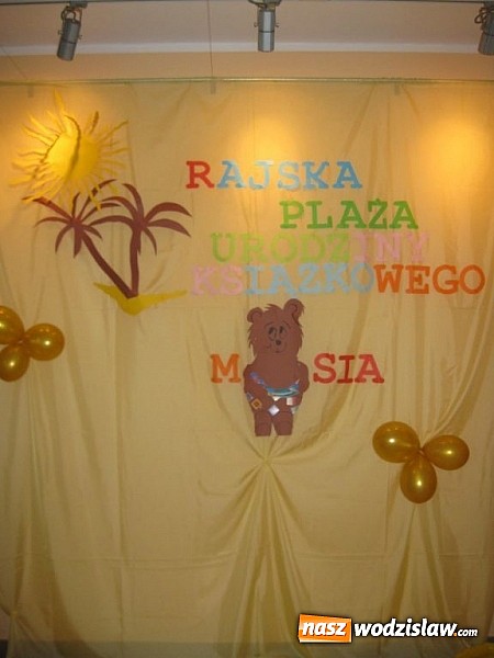 Zdjęcie w galerii na portalu naszwodzislaw.com: Tak bawiły się dzieci na urodzinach misia wiadomości z regionu