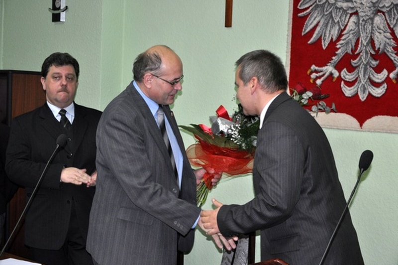 Zdjęcie w galerii na portalu naszwodzislaw.com: Marek Hawel złożył ślubowanie wiadomości z regionu