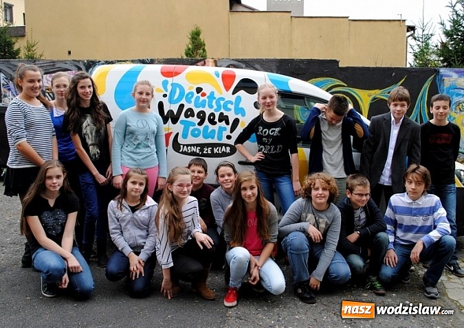 Zdjęcie w galerii na portalu naszwodzislaw.com: W Wodzisławiu uczą się niemieckiego wiadomości z regionu