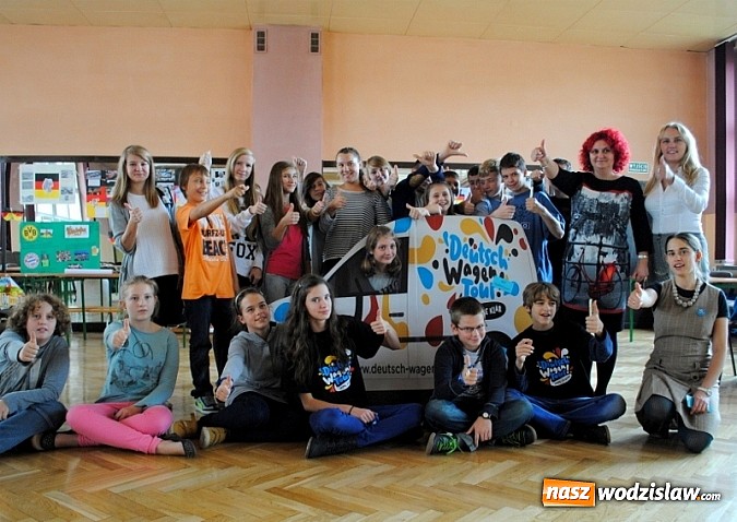 Zdjęcie w galerii na portalu naszwodzislaw.com: W Wodzisławiu uczą się niemieckiego wiadomości z regionu