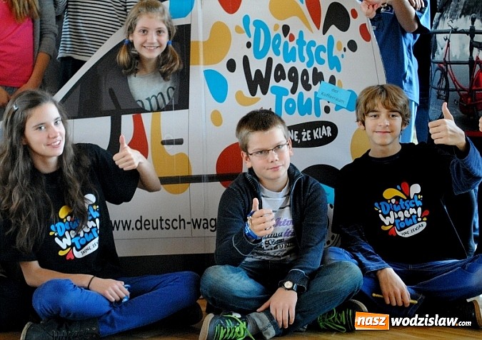 Zdjęcie w galerii na portalu naszwodzislaw.com: W Wodzisławiu uczą się niemieckiego wiadomości z regionu