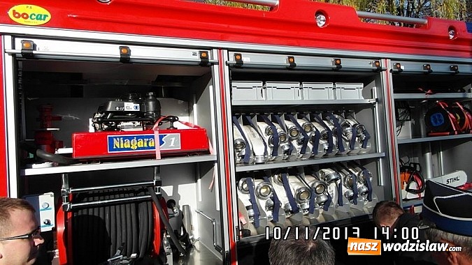Zdjęcie w galerii na portalu naszwodzislaw.com: Nowy w&oacute;z dla OSP Radlin II wiadomości z regionu