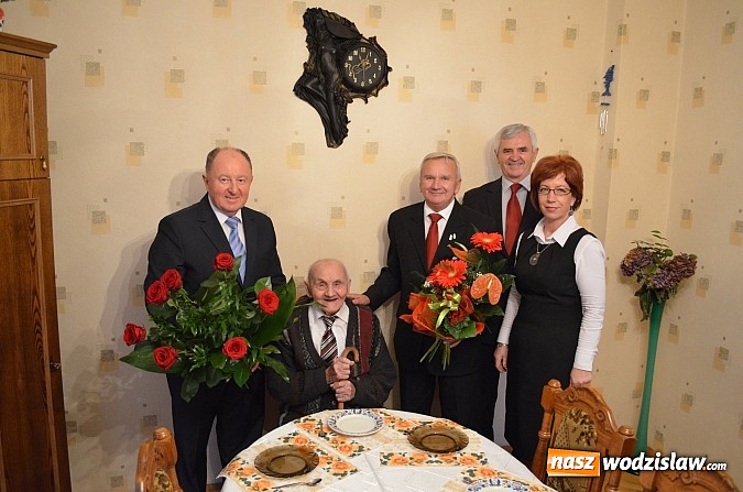 Zdjęcie w galerii na portalu naszwodzislaw.com: 103. urodziny J&oacute;zefa Zientka z Gorzyc wiadomości z regionu