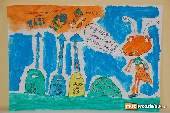 Zdjęcie w galerii na portalu naszwodzislaw.com: Dzieci wiedzą jak segregować śmieci wiadomości z regionu