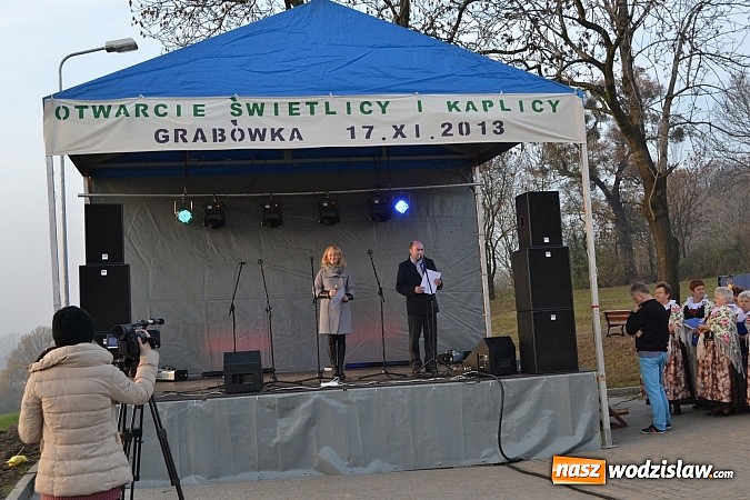 Zdjęcie w galerii na portalu naszwodzislaw.com: Uroczyście otwarto nowe obiekty na Grab&oacute;wce wiadomości z regionu