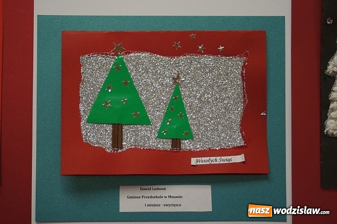 Zdjęcie w galerii na portalu naszwodzislaw.com: Wybrano najpiękniejsze kartki świąteczne wiadomości z regionu