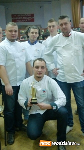 Zdjęcie w galerii na portalu naszwodzislaw.com: Ekonomik  drugi raz z rzędu zwycięzcą Beskidzkiego Konkursu Młodych Kucharzy wiadomości z regionu