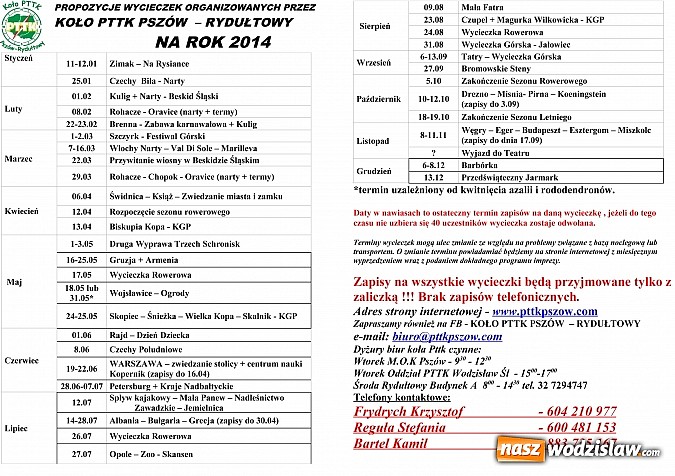 Zdjęcie w galerii na portalu naszwodzislaw.com: Nowy sezon PTTK Pszów-Rydułtowy wiadomości z regionu