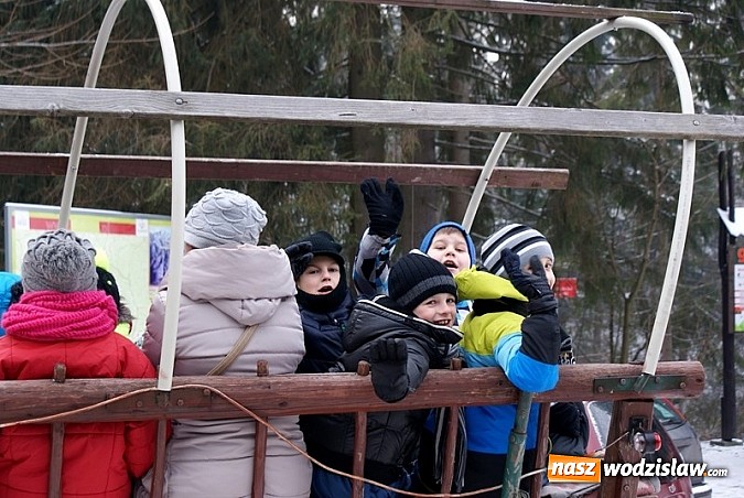 Zdjęcie w galerii na portalu naszwodzislaw.com: Przednia zabawa w czasie kuligu wiadomości z regionu