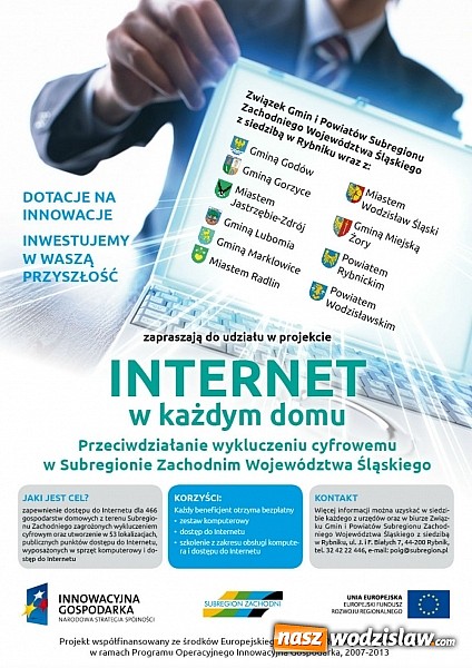 Zdjęcie w galerii na portalu naszwodzislaw.com: Internet w każdym domu? Tak może być już wkrótce wiadomości z regionu