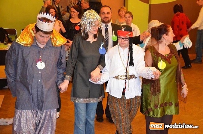 Zdjęcie w galerii na portalu naszwodzislaw.com: Niepełnosprawni bawili się na maskowym balu karnawałowym wiadomości z regionu