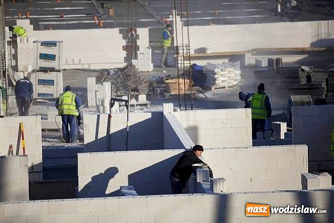 Zdjęcie w galerii na portalu naszwodzislaw.com: Przedszkole na Głożynach buduje się pełną parą wiadomości z regionu