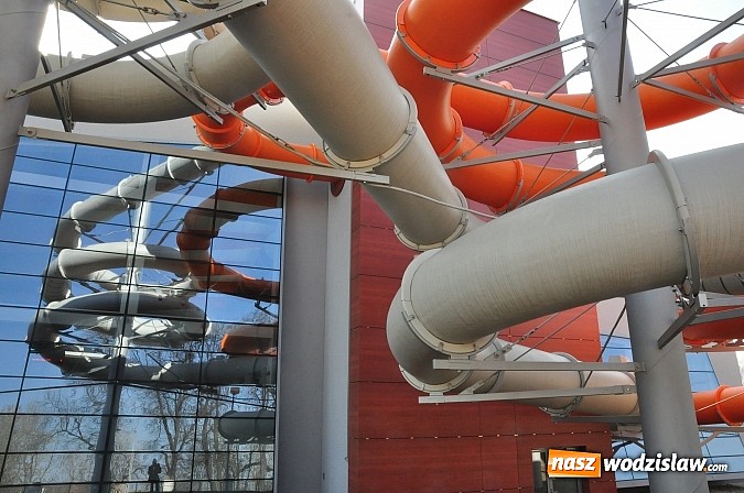 Zdjęcie w galerii na portalu naszwodzislaw.com: H2Ostróg - prace w aquaparku na finiszu. Zobacz wnętrza FOTO i WIDEO wiadomości z regionu