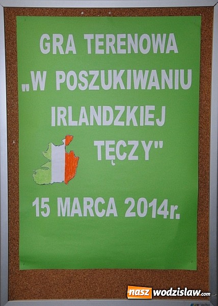 Zdjęcie w galerii na portalu naszwodzislaw.com: W ZST poszukiwali irlandzkiej tęczy wiadomości z regionu