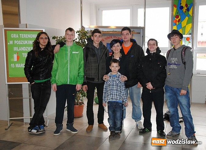 Zdjęcie w galerii na portalu naszwodzislaw.com: W ZST poszukiwali irlandzkiej tęczy wiadomości z regionu