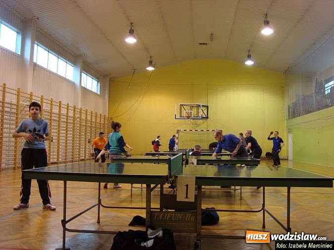 Zdjęcie w galerii na portalu naszwodzislaw.com: Drugi turniej tenisa stołowego za nami wiadomości z regionu