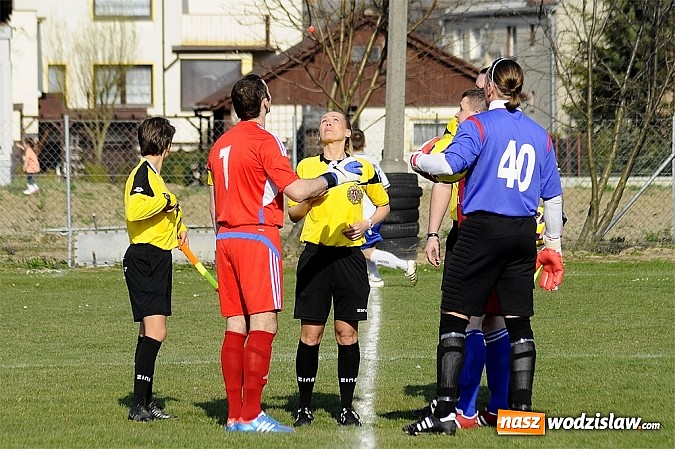 Zdjęcie w galerii na portalu naszwodzislaw.com: Wygrana Płomienia na początek rundy wiosennej wiadomości z regionu
