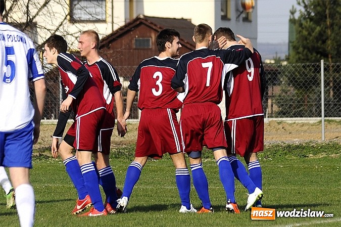 Zdjęcie w galerii na portalu naszwodzislaw.com: Wygrana Płomienia na początek rundy wiosennej wiadomości z regionu