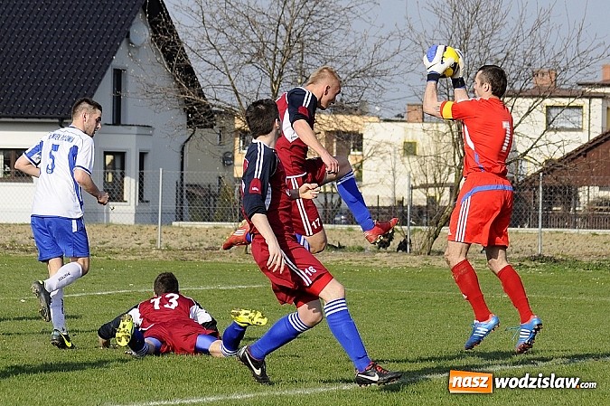 Zdjęcie w galerii na portalu naszwodzislaw.com: Wygrana Płomienia na początek rundy wiosennej wiadomości z regionu