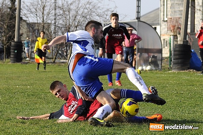 Zdjęcie w galerii na portalu naszwodzislaw.com: Wygrana Płomienia na początek rundy wiosennej wiadomości z regionu