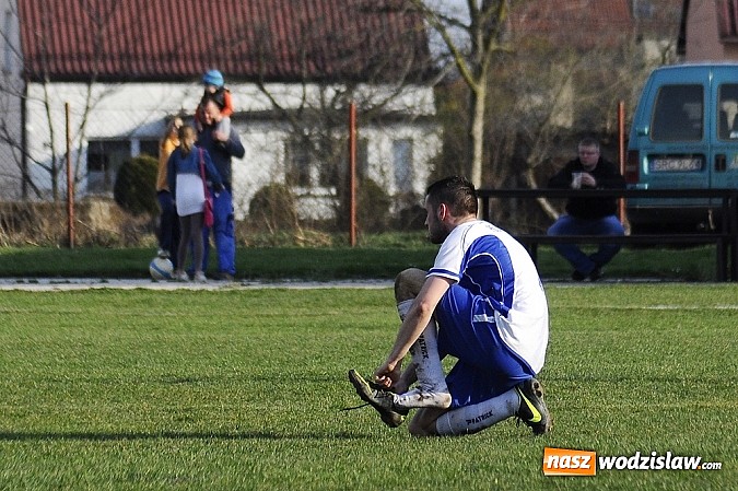 Zdjęcie w galerii na portalu naszwodzislaw.com: Wygrana Płomienia na początek rundy wiosennej wiadomości z regionu