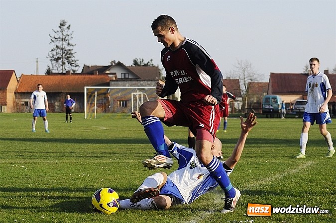 Zdjęcie w galerii na portalu naszwodzislaw.com: Wygrana Płomienia na początek rundy wiosennej wiadomości z regionu