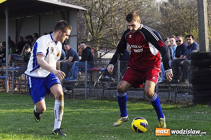 Zdjęcie w galerii na portalu naszwodzislaw.com: Wygrana Płomienia na początek rundy wiosennej wiadomości z regionu