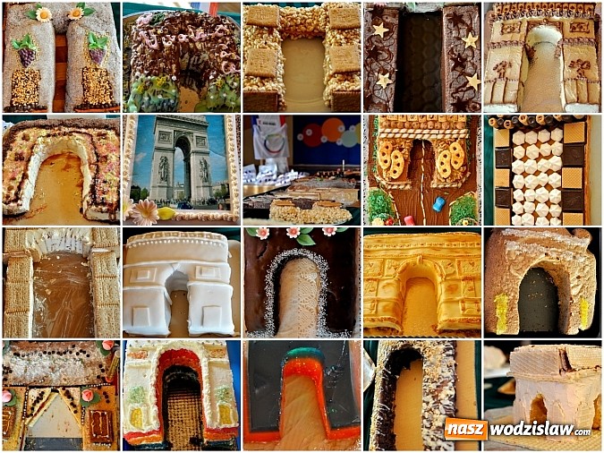 Zdjęcie w galerii na portalu naszwodzislaw.com: Remigiusz Rączka wybrał najlepszy jadalny łuk triumfalny w ZS w Wodzisławiu Śląskim wiadomości z regionu