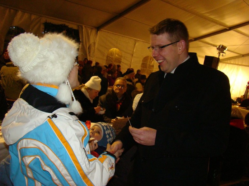 Zdjęcie w galerii na portalu naszwodzislaw.com: Wodzisławianie podzielili się opłatkiem wiadomości z regionu