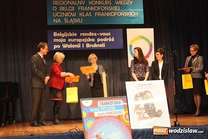 Zdjęcie w galerii na portalu naszwodzislaw.com: Młodzież z Pszczyny najlepsza w regionalnym konkursie frankofońskim wiadomości z regionu