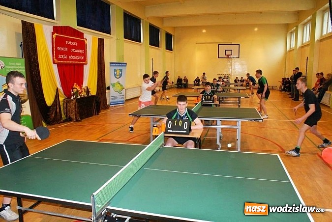 Zdjęcie w galerii na portalu naszwodzislaw.com: II Turniej Tenisa Stołowego Szkół Górniczych za nami wiadomości z regionu