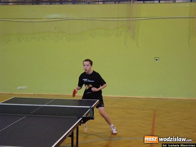 Zdjęcie w galerii na portalu naszwodzislaw.com: W Wodzisławiu rozegrano ostatni turniej XXIV Grand Prix w tenisie stołowym wiadomości z regionu