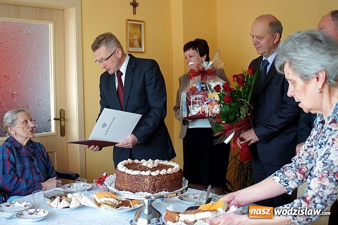 Zdjęcie w galerii na portalu naszwodzislaw.com: Maria Salamon, najstarsza mieszkanka gminy Mszana obchodziła 103. urodziny! wiadomości z regionu