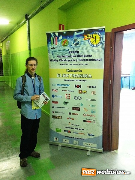 Zdjęcie w galerii na portalu naszwodzislaw.com: Igor Machaj finalistą technicznej olimpiady wiadomości z regionu