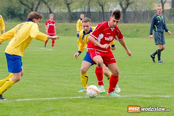 Zdjęcie w galerii na portalu naszwodzislaw.com: Starcie junior&oacute;w Rafako i Lubomi na remis wiadomości z regionu
