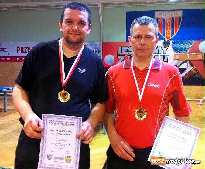 Zdjęcie w galerii na portalu naszwodzislaw.com: Złoty debel zawodnik&oacute;w wodzisławskiego Relaksu wiadomości z regionu