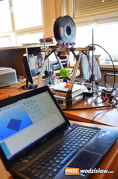 Zdjęcie w galerii na portalu naszwodzislaw.com: Młody wodzisławianin zbudował drukarkę trójwymiarową wiadomości z regionu