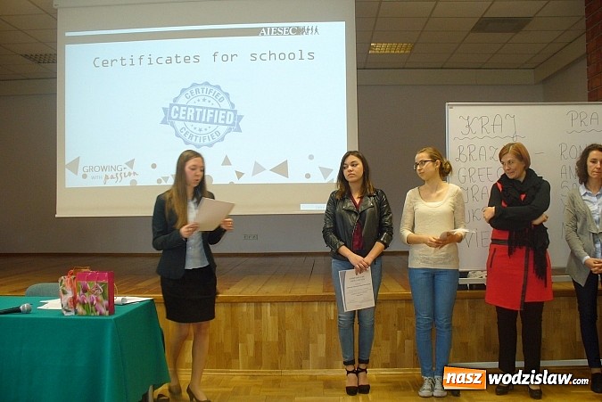 Zdjęcie w galerii na portalu naszwodzislaw.com: Projekt GLOBAL CITIZEN SCHOOLS w Zespole Szkół Technicznych w Wodzisławiu Śl.  wiadomości z regionu