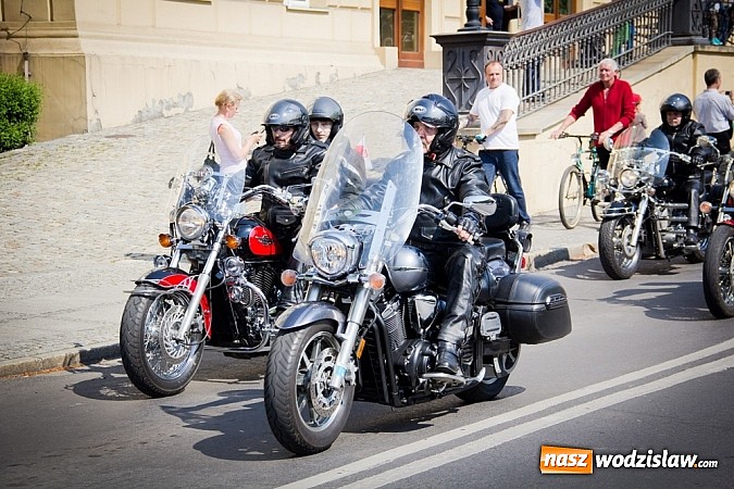 Zdjęcie w galerii na portalu naszwodzislaw.com: Mieszkańcy naszego powiatu na moto-party w Raciborzu wiadomości z regionu
