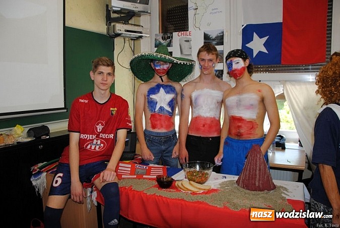 Zdjęcie w galerii na portalu naszwodzislaw.com: III Miting Sportowy - uczniowie rywalizowali w barwach państw Mistrzostw Świata wiadomości z regionu