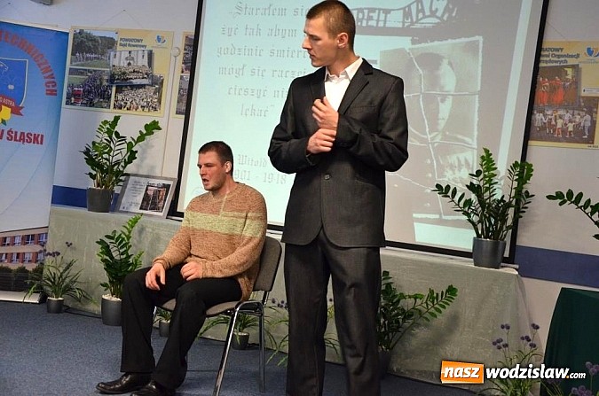 Zdjęcie w galerii na portalu naszwodzislaw.com: Dzień Patrona w Zespole Szkół Technicznych wiadomości z regionu