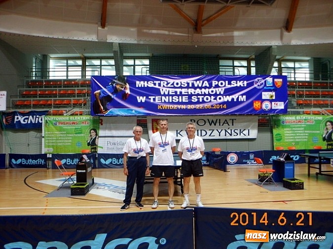 Zdjęcie w galerii na portalu naszwodzislaw.com: Wodzisławianie na Mistrzostwach Polski Weteranów w tenisie stołowym wiadomości z regionu