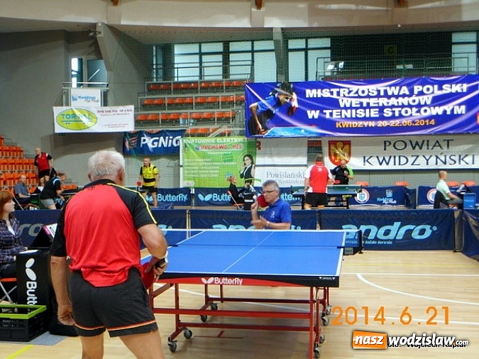 Zdjęcie w galerii na portalu naszwodzislaw.com: Wodzisławianie na Mistrzostwach Polski Weteranów w tenisie stołowym wiadomości z regionu