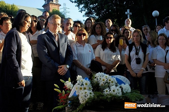 Zdjęcie w galerii na portalu naszwodzislaw.com: Turyści z Izraela w Mszanie wiadomości z regionu