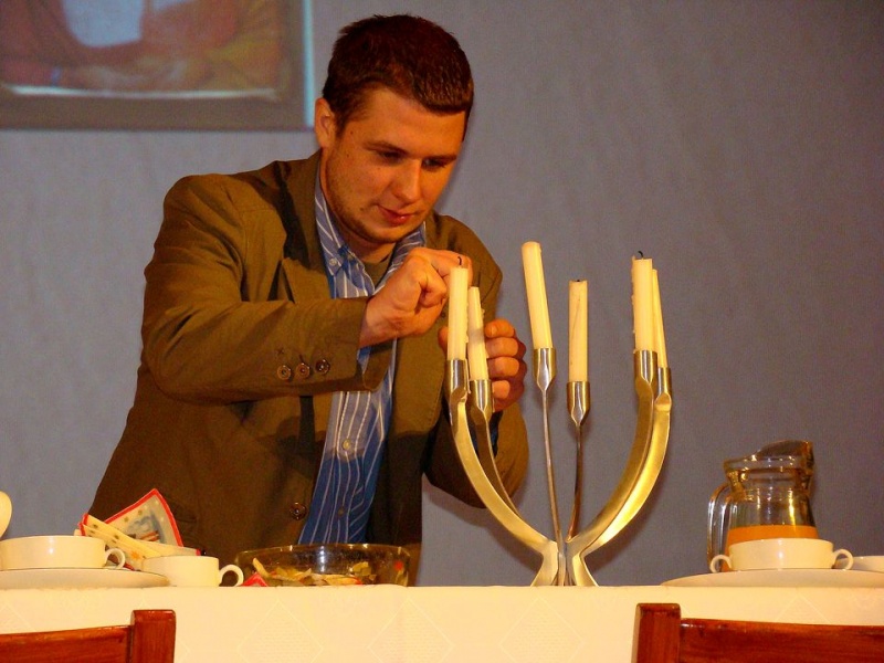 Zdjęcie w galerii na portalu naszwodzislaw.com: Wigilia w rytmie hip-hopu wiadomości z regionu