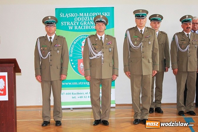 Zdjęcie w galerii na portalu naszwodzislaw.com: Jacek Gartman nowym komendantem Oddziału Straży Granicznej w Raciborzu wiadomości z regionu